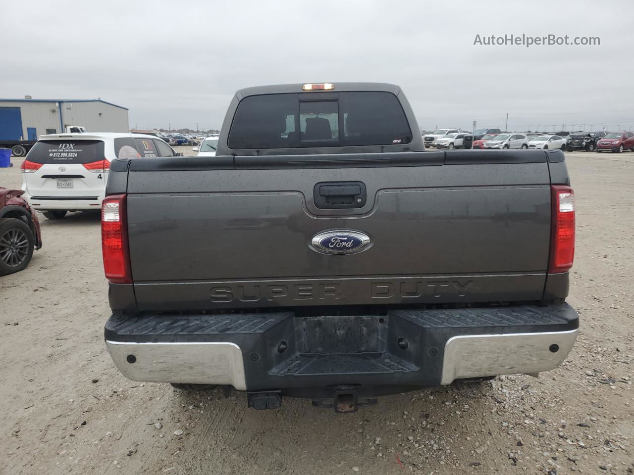 2016 Ford F350 Super Duty Серый vin: 1FT8W3BT1GEB50030