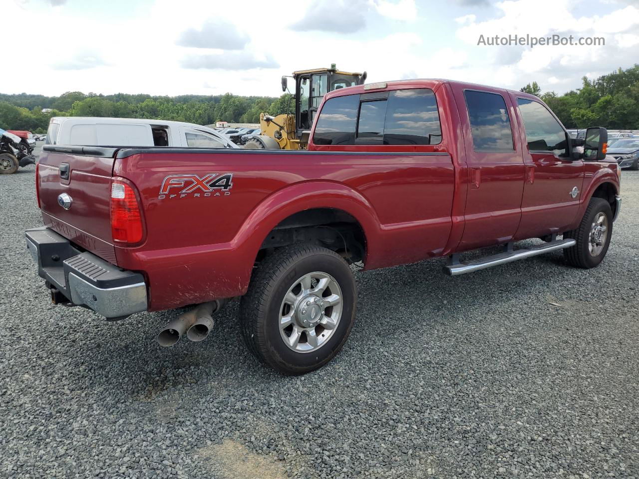 2016 Ford F350 Super Duty Red vin: 1FT8W3BT1GEC22666