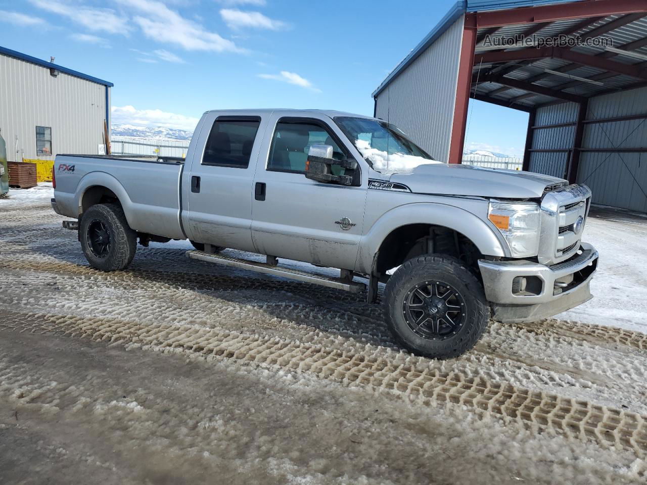 2016 Ford F350 Super Duty Silver vin: 1FT8W3BT1GEC70944