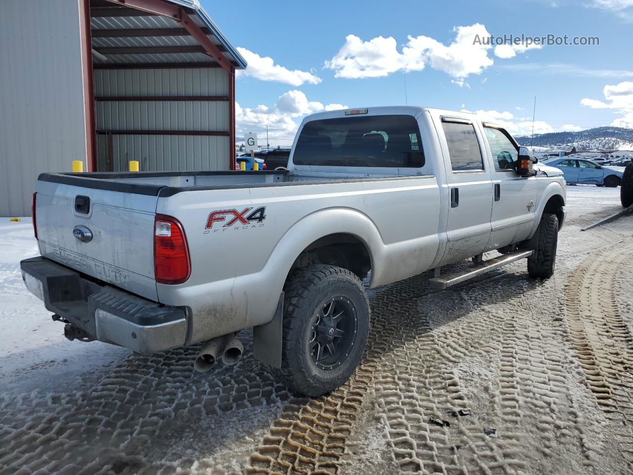 2016 Ford F350 Super Duty Silver vin: 1FT8W3BT1GEC70944