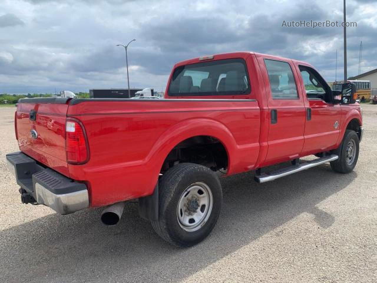 2016 Ford F350 Super Duty Red vin: 1FT8W3BT1GEC73813