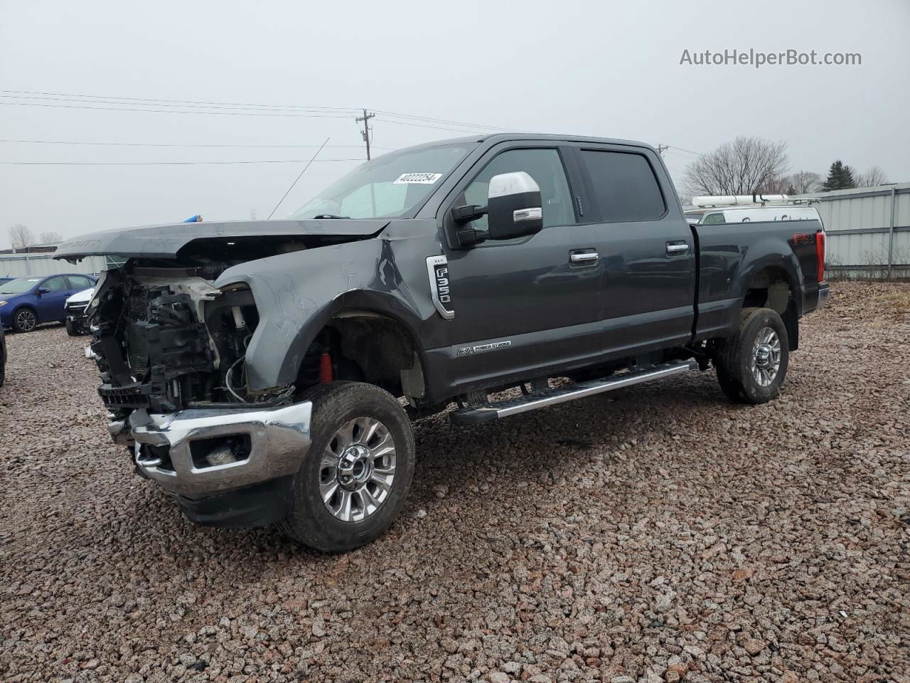 2017 Ford F350 Super Duty Gray vin: 1FT8W3BT1HEE38096