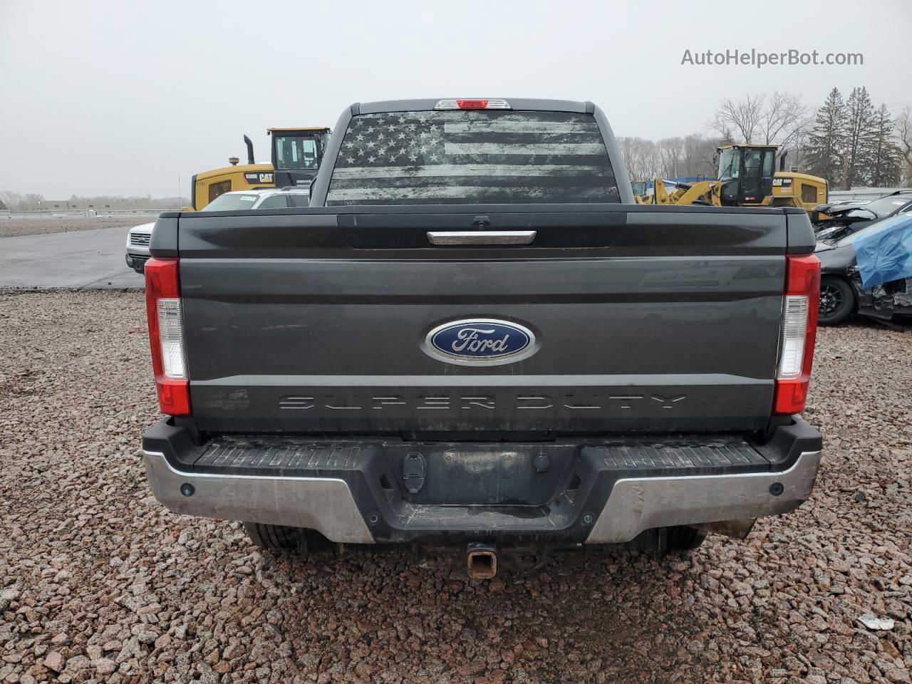 2017 Ford F350 Super Duty Gray vin: 1FT8W3BT1HEE38096