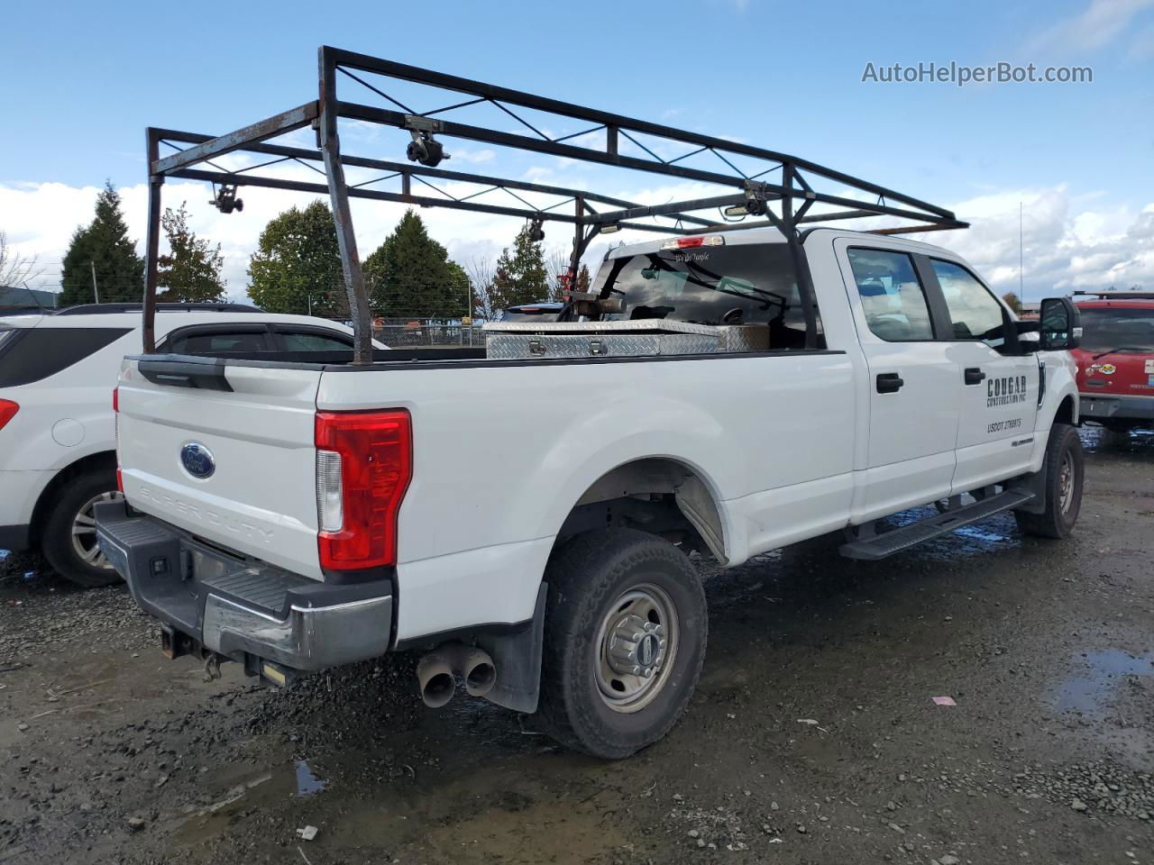 2017 Ford F350 Super Duty White vin: 1FT8W3BT1HEF49778