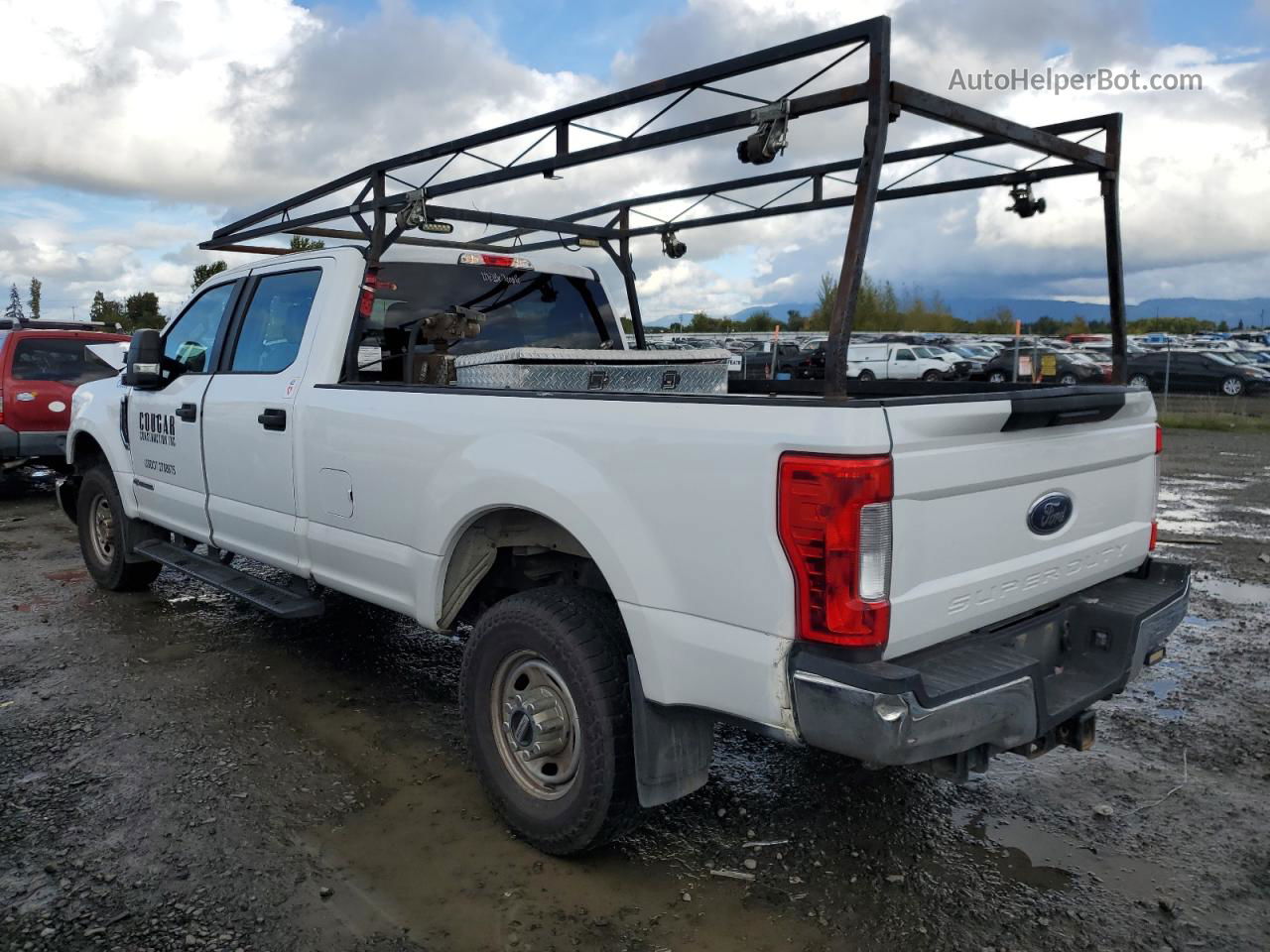 2017 Ford F350 Super Duty White vin: 1FT8W3BT1HEF49778