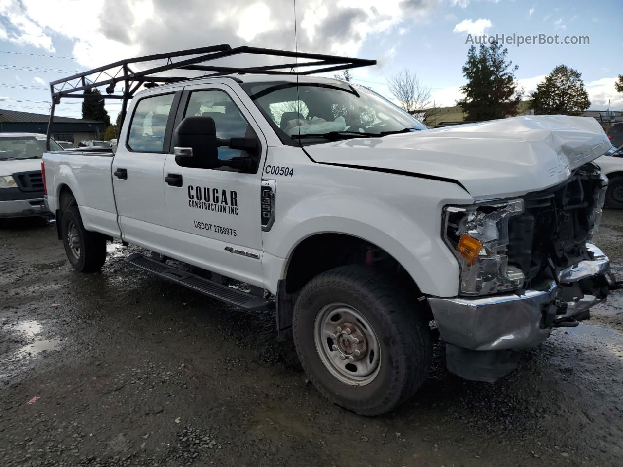 2017 Ford F350 Super Duty White vin: 1FT8W3BT1HEF49778