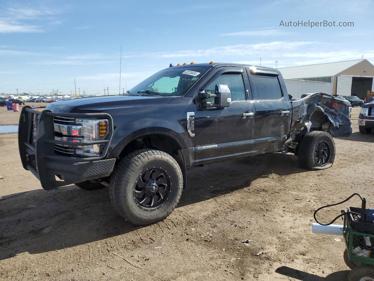 2019 Ford F350 Super Duty Black vin: 1FT8W3BT1KED12022