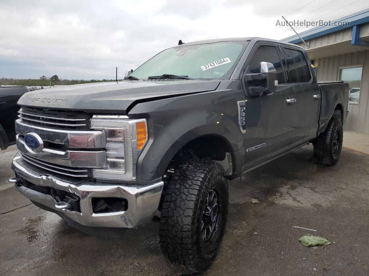 2019 Ford F350 Super Duty Gray vin: 1FT8W3BT1KEF98972