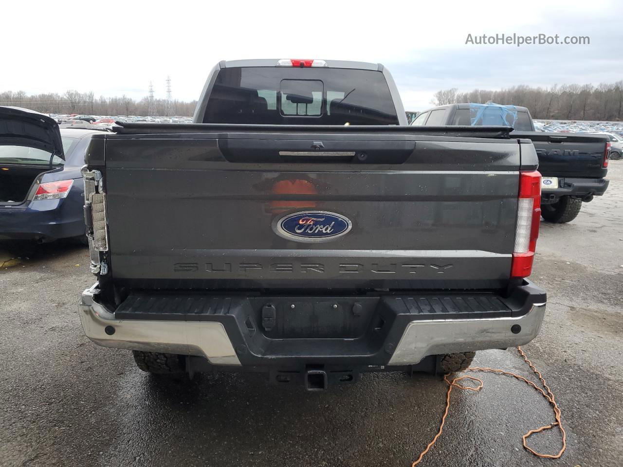 2019 Ford F350 Super Duty Gray vin: 1FT8W3BT1KEF98972