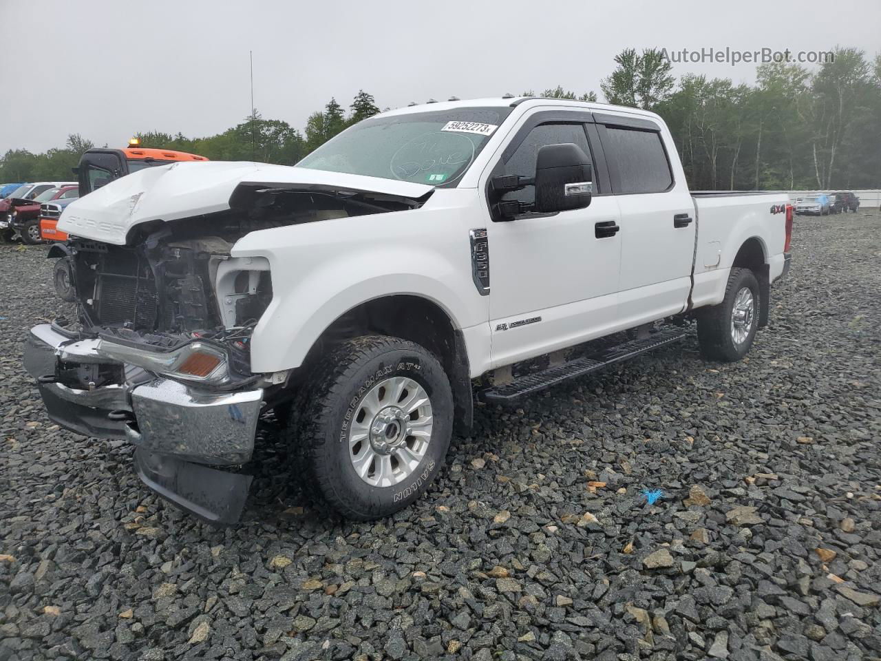 2020 Ford F350 Super Duty Белый vin: 1FT8W3BT1LEC35959