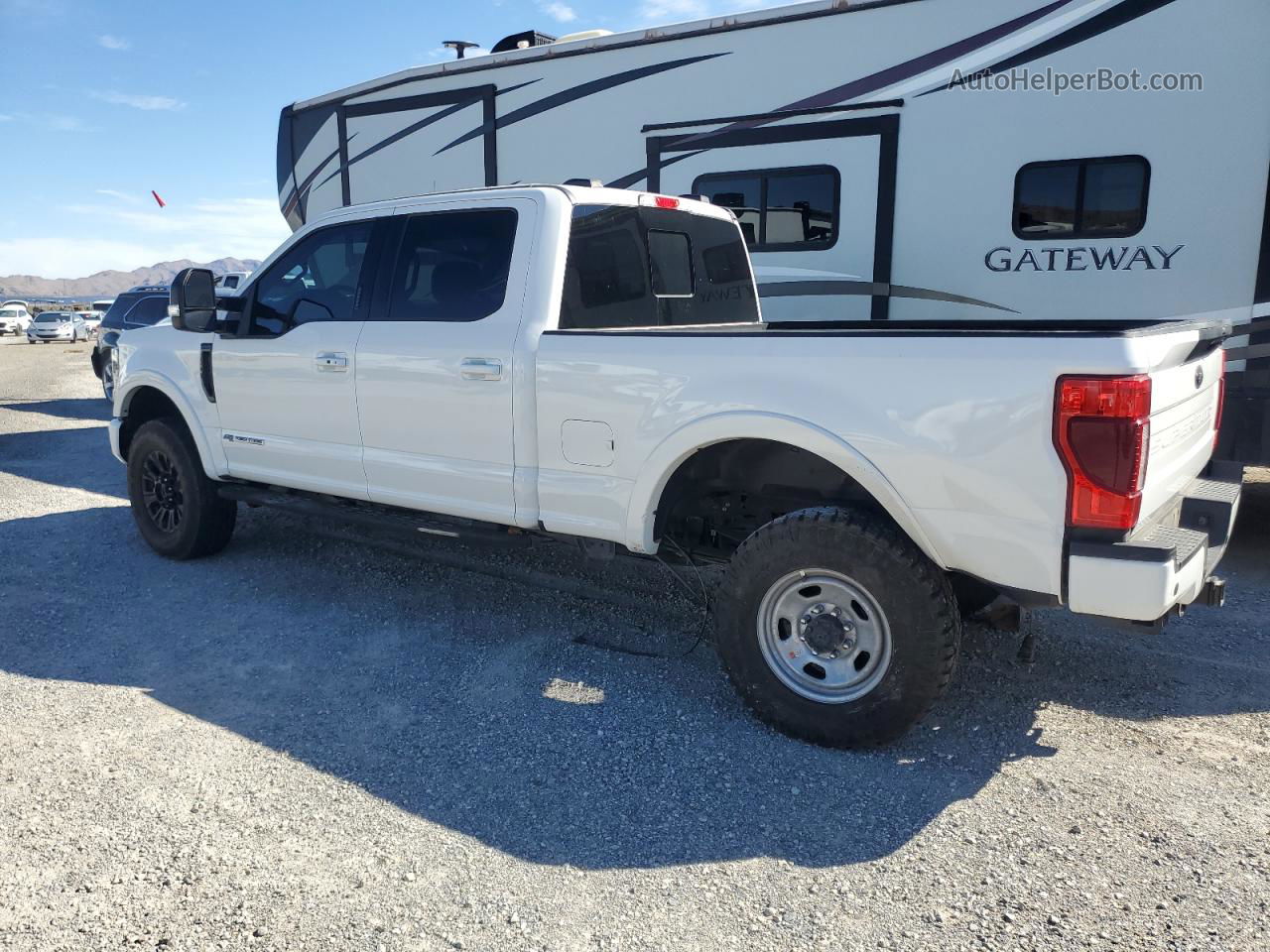 2020 Ford F350 Super Duty White vin: 1FT8W3BT1LED03175