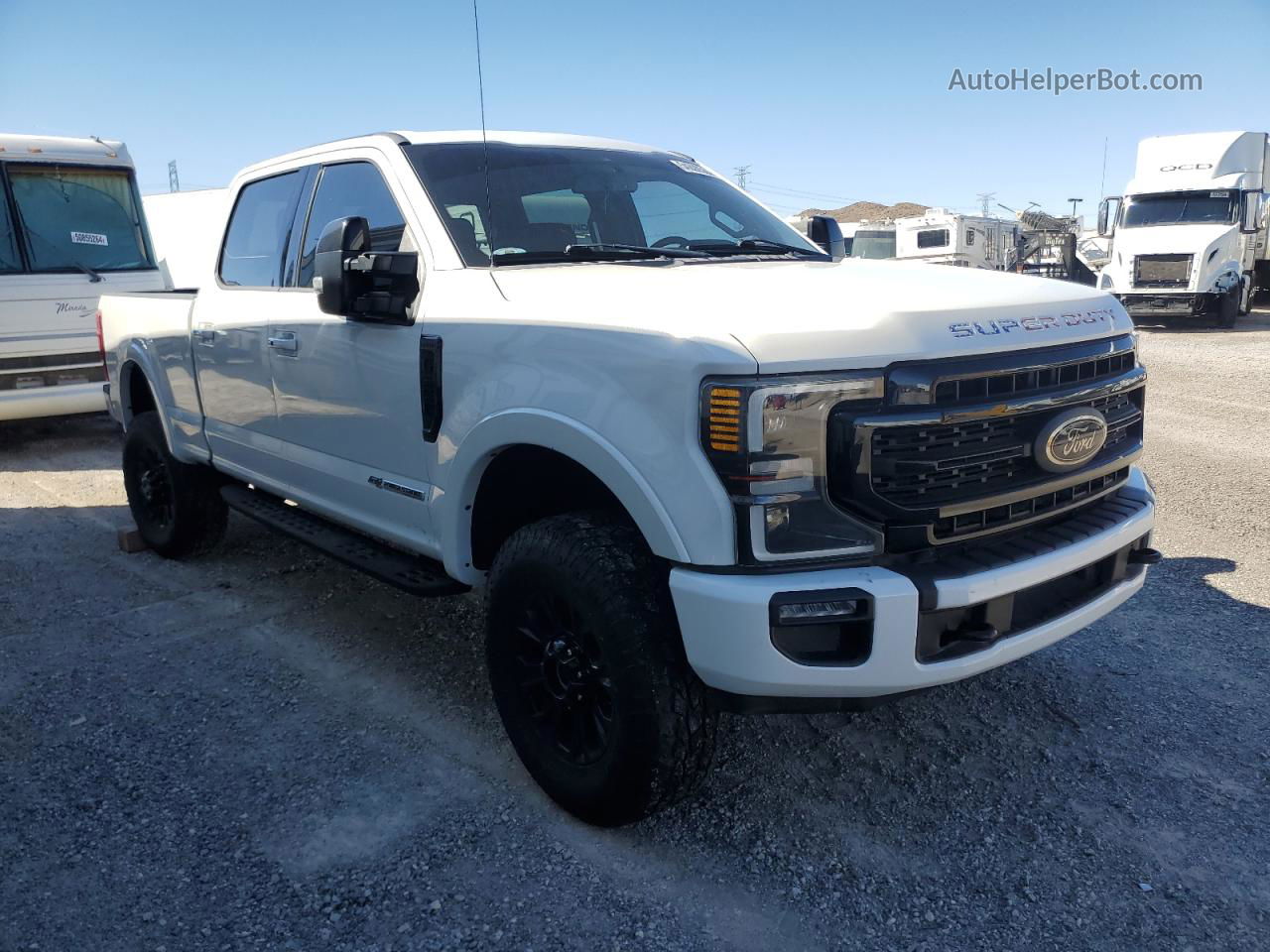 2020 Ford F350 Super Duty Белый vin: 1FT8W3BT1LED03175