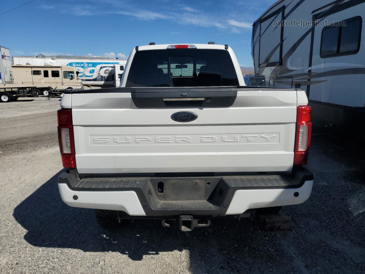 2020 Ford F350 Super Duty Белый vin: 1FT8W3BT1LED03175