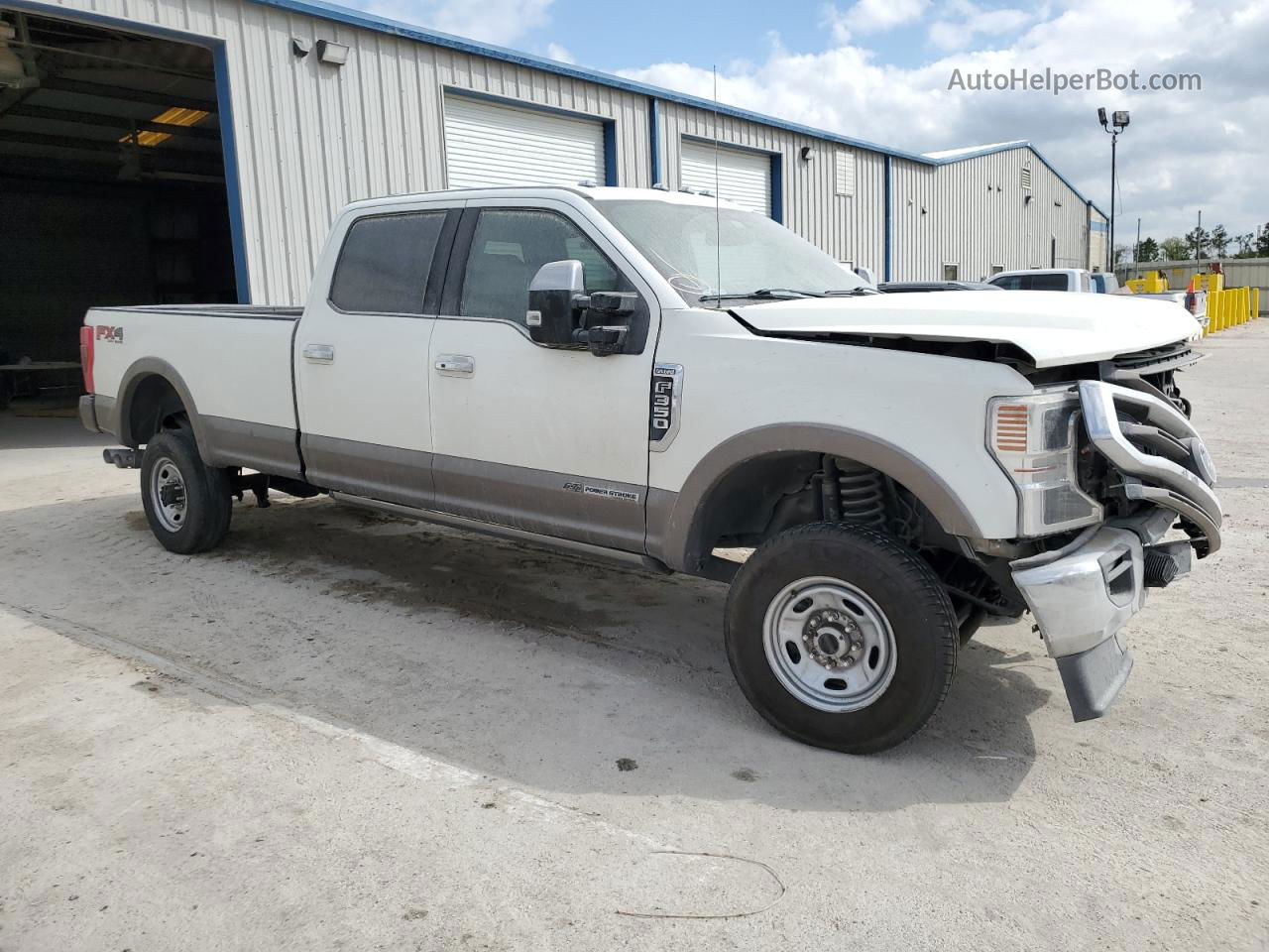 2020 Ford F350 Super Duty White vin: 1FT8W3BT1LED32482