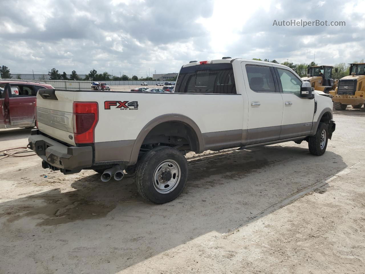 2020 Ford F350 Super Duty Белый vin: 1FT8W3BT1LED32482