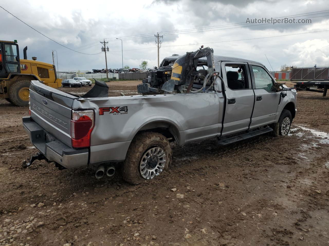 2020 Ford F350 Super Duty Silver vin: 1FT8W3BT1LED39397