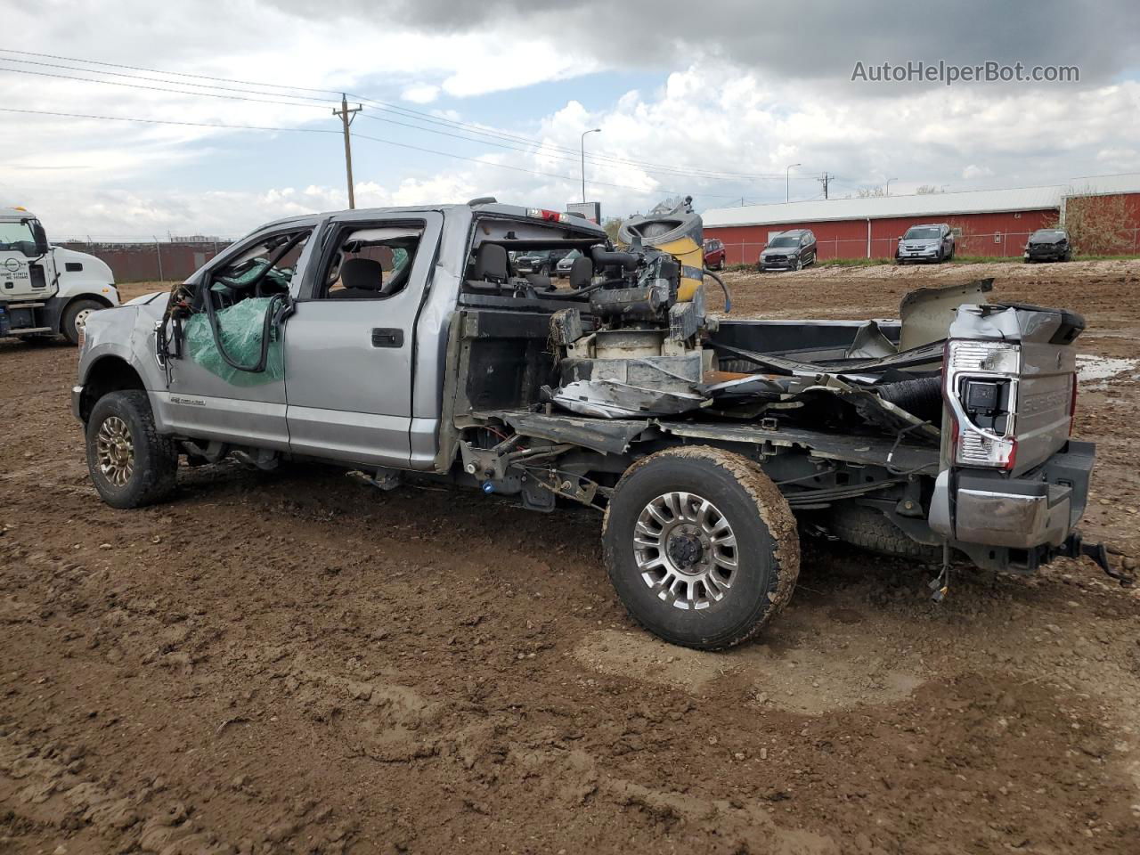 2020 Ford F350 Super Duty Silver vin: 1FT8W3BT1LED39397