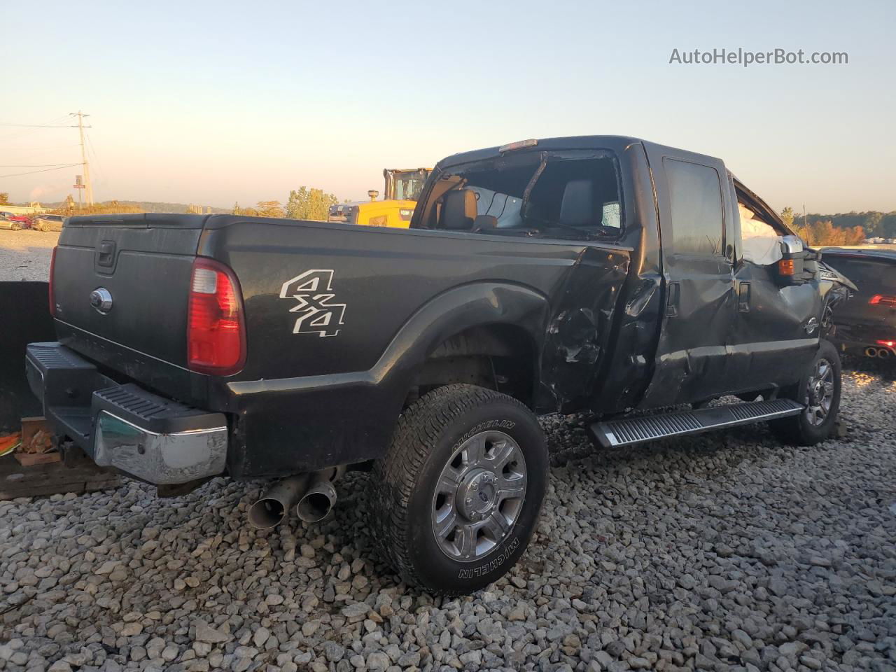 2014 Ford F350 Super Duty Black vin: 1FT8W3BT2EEA71558