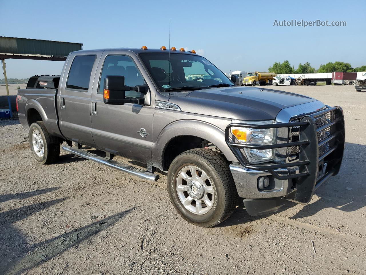 2014 Ford F350 Super Duty Gray vin: 1FT8W3BT2EEB06275