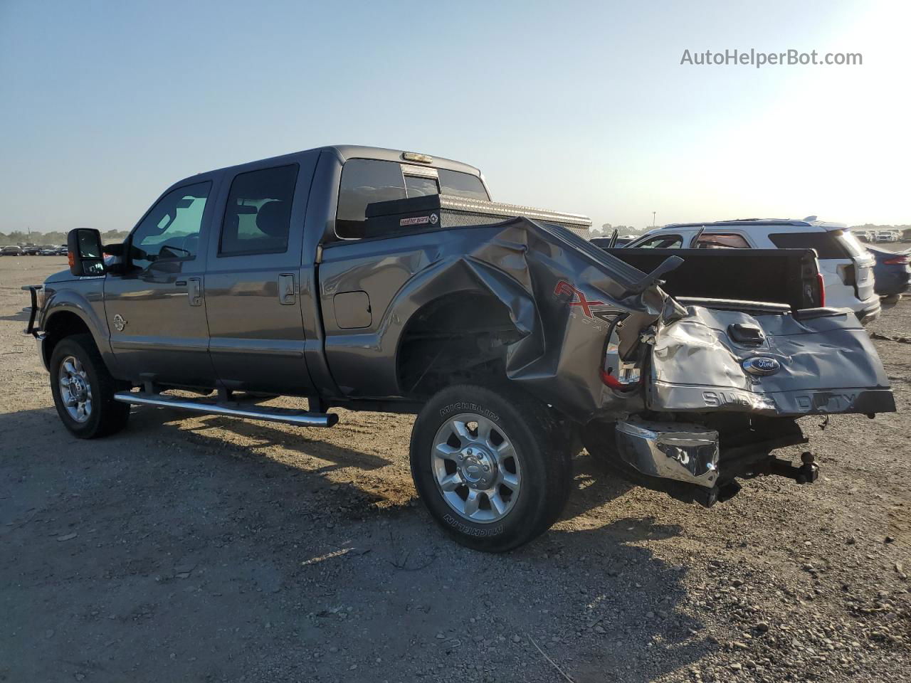 2014 Ford F350 Super Duty Gray vin: 1FT8W3BT2EEB06275