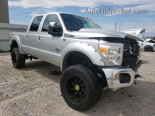 2014 Ford F350 Super Duty Серебряный vin: 1FT8W3BT2EEB18717