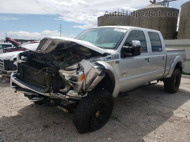 2014 Ford F350 Super Duty Серебряный vin: 1FT8W3BT2EEB18717