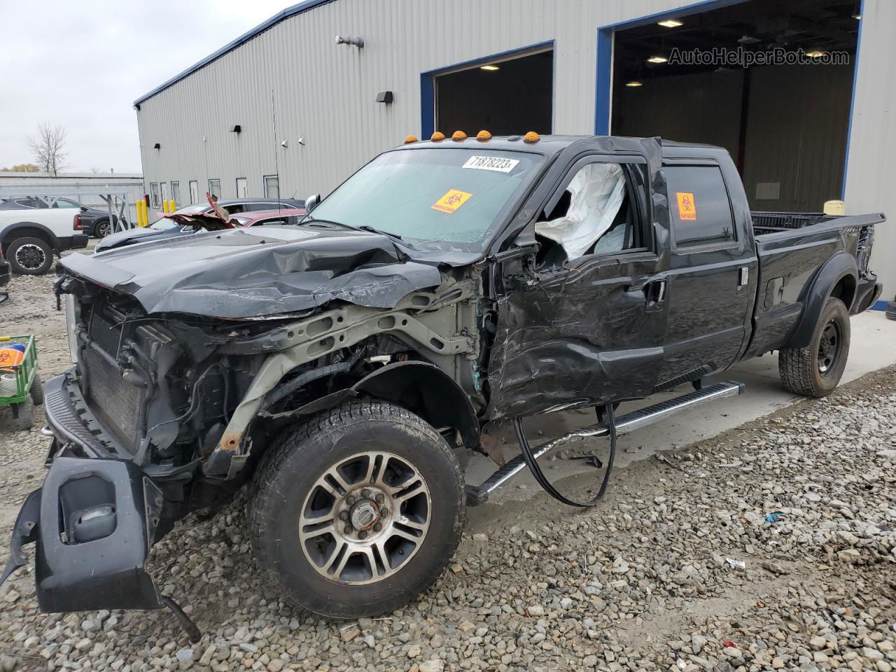 2014 Ford F350 Super Duty Black vin: 1FT8W3BT2EEB59185