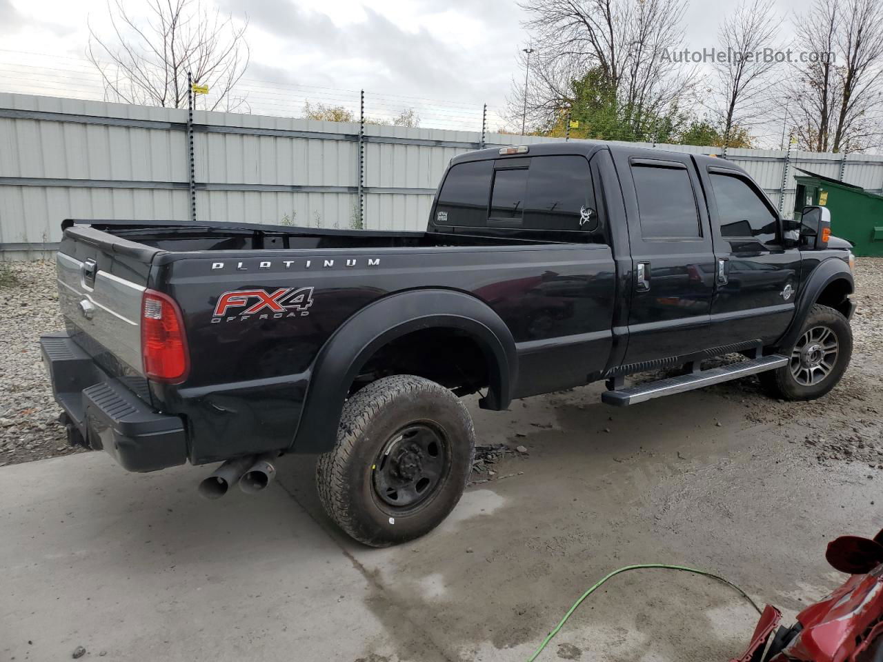 2014 Ford F350 Super Duty Black vin: 1FT8W3BT2EEB59185