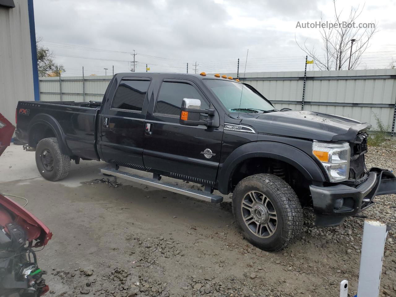 2014 Ford F350 Super Duty Черный vin: 1FT8W3BT2EEB59185