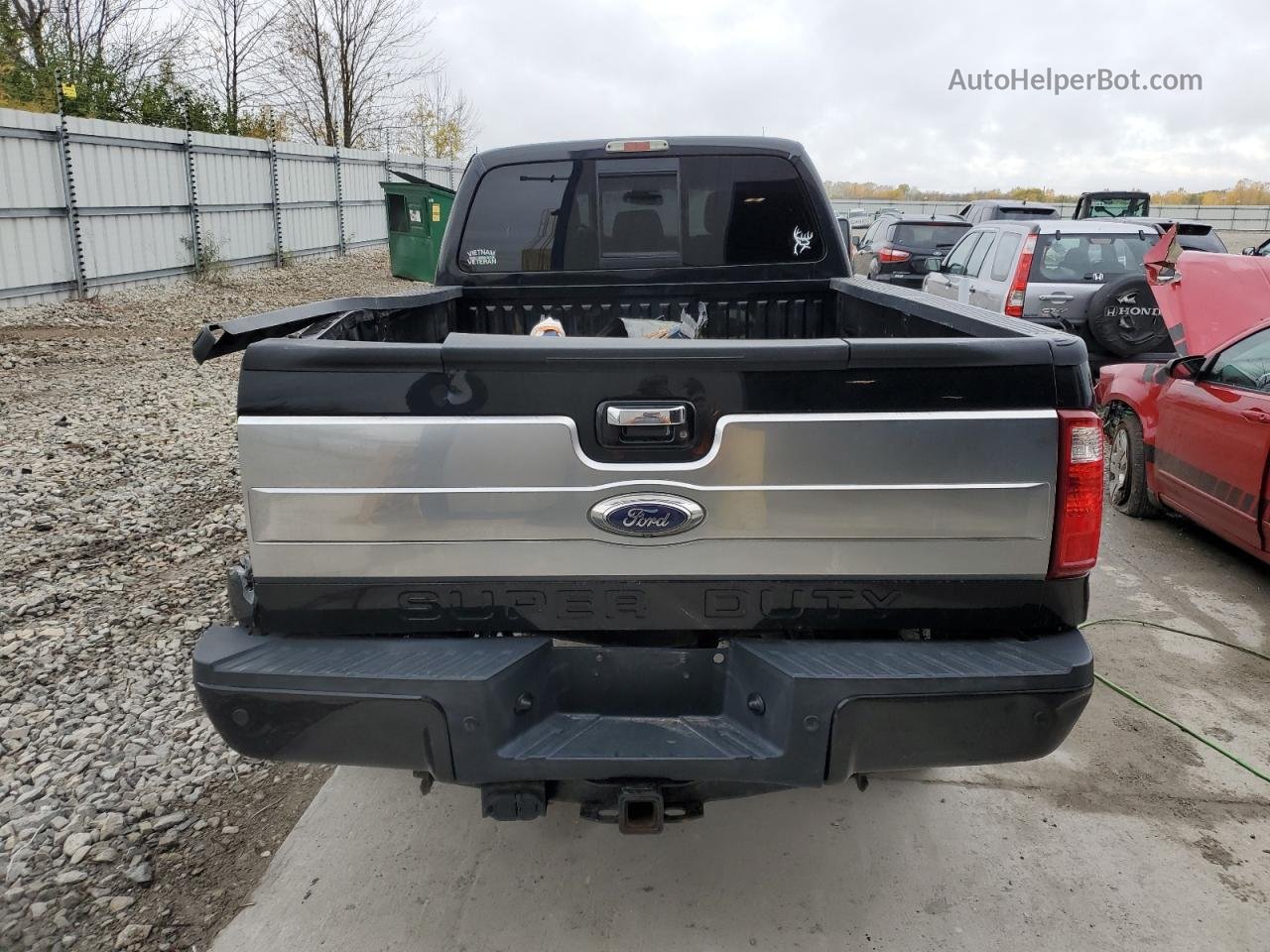 2014 Ford F350 Super Duty Черный vin: 1FT8W3BT2EEB59185