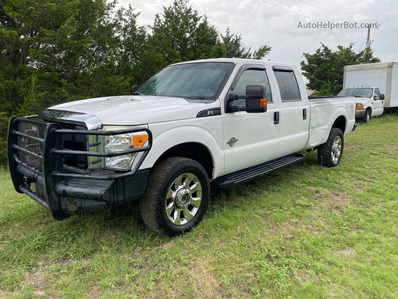 2016 Ford F350 Super Duty White vin: 1FT8W3BT2GED11355