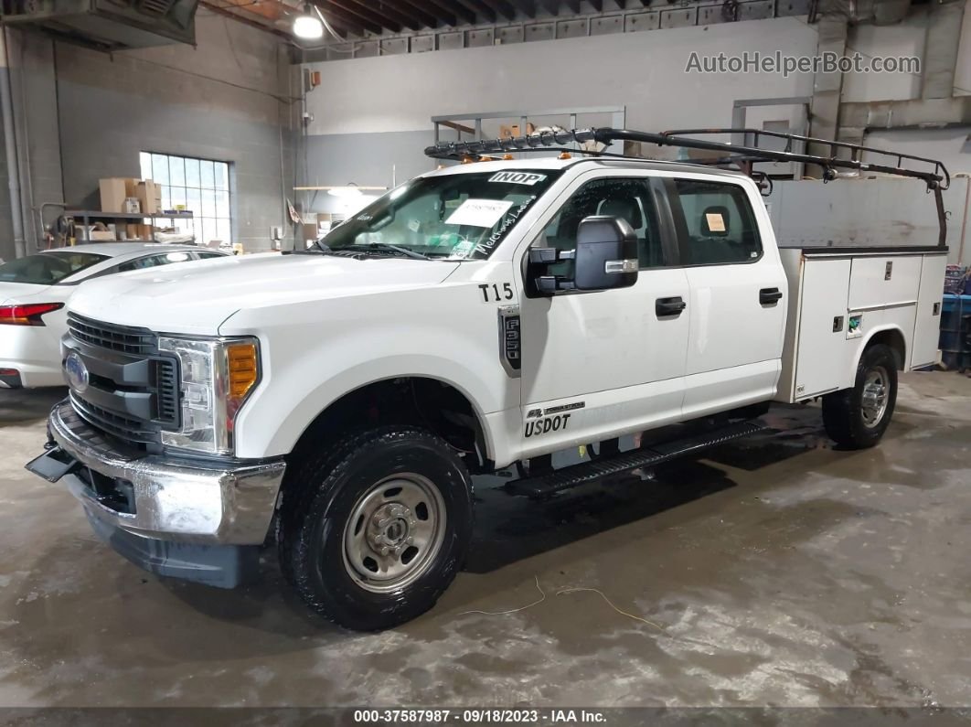 2017 Ford F-350 Xl White vin: 1FT8W3BT2HED75266