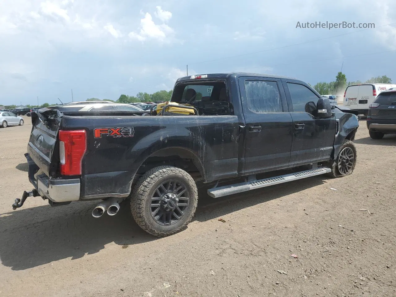 2017 Ford F350 Super Duty Black vin: 1FT8W3BT2HEF12576