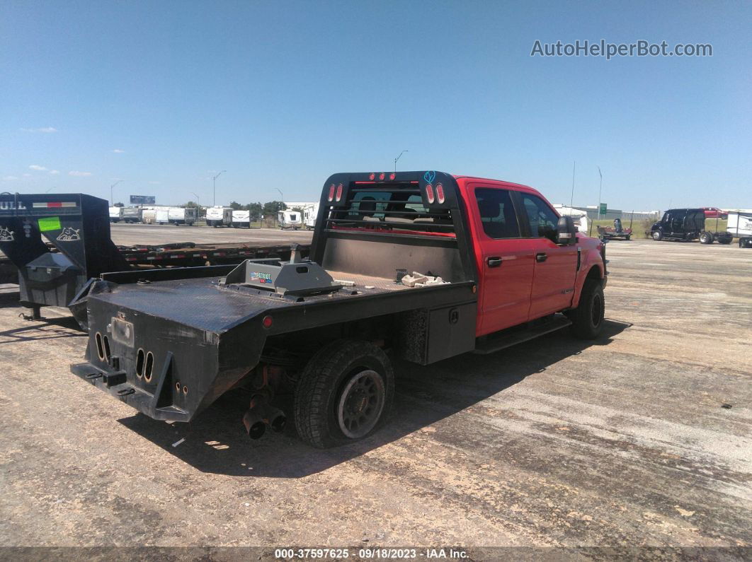 2017 Ford F-350 Xl Red vin: 1FT8W3BT2HEF13047