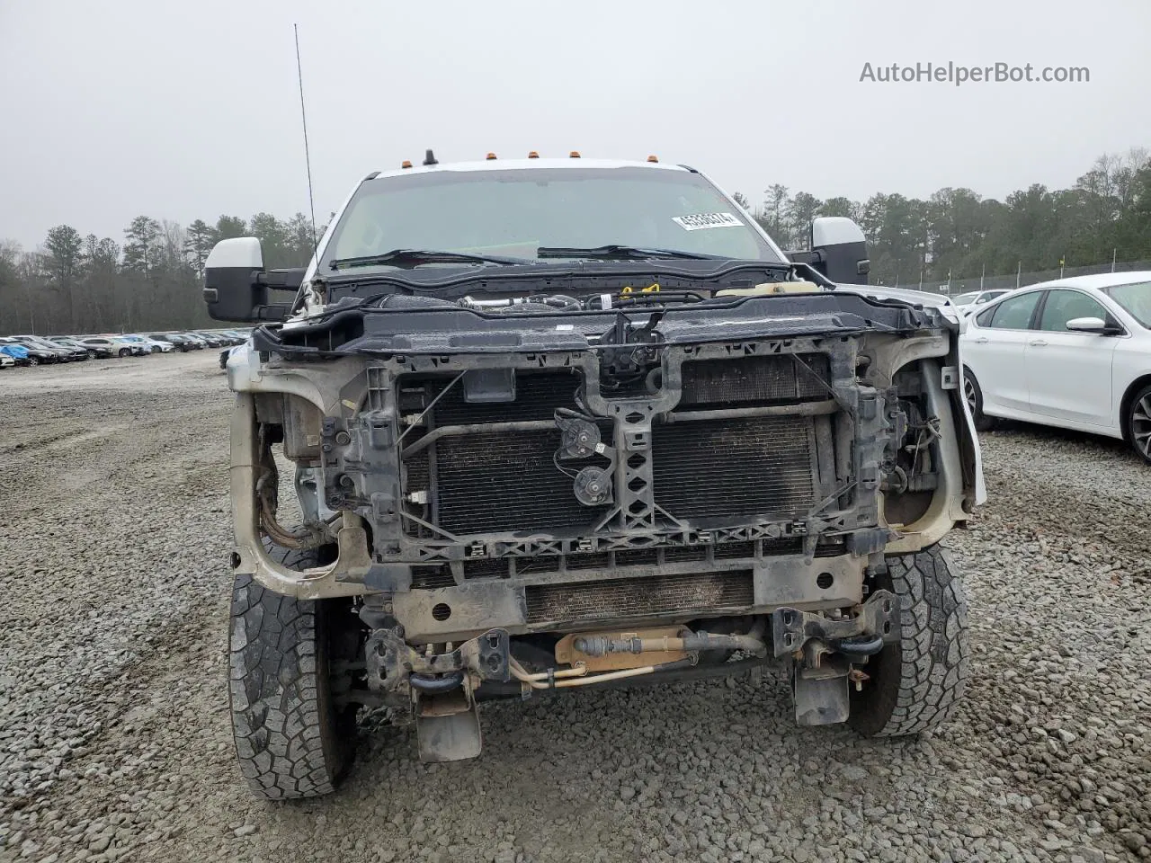 2019 Ford F350 Super Duty White vin: 1FT8W3BT2KEC21969