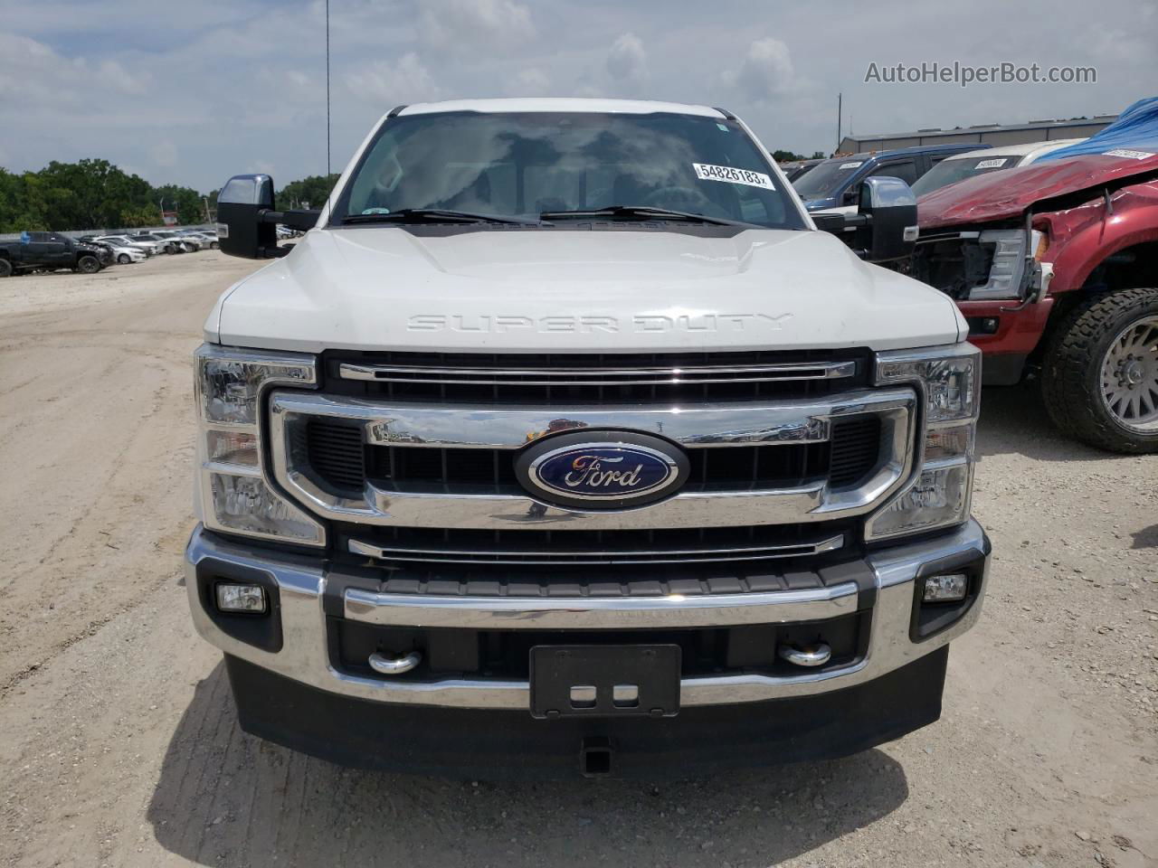 2020 Ford F350 Super Duty Белый vin: 1FT8W3BT2LED82856