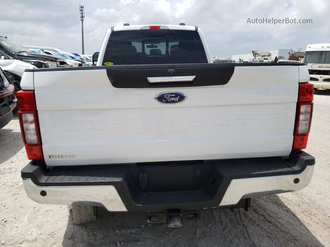 2020 Ford F350 Super Duty Белый vin: 1FT8W3BT2LED82856