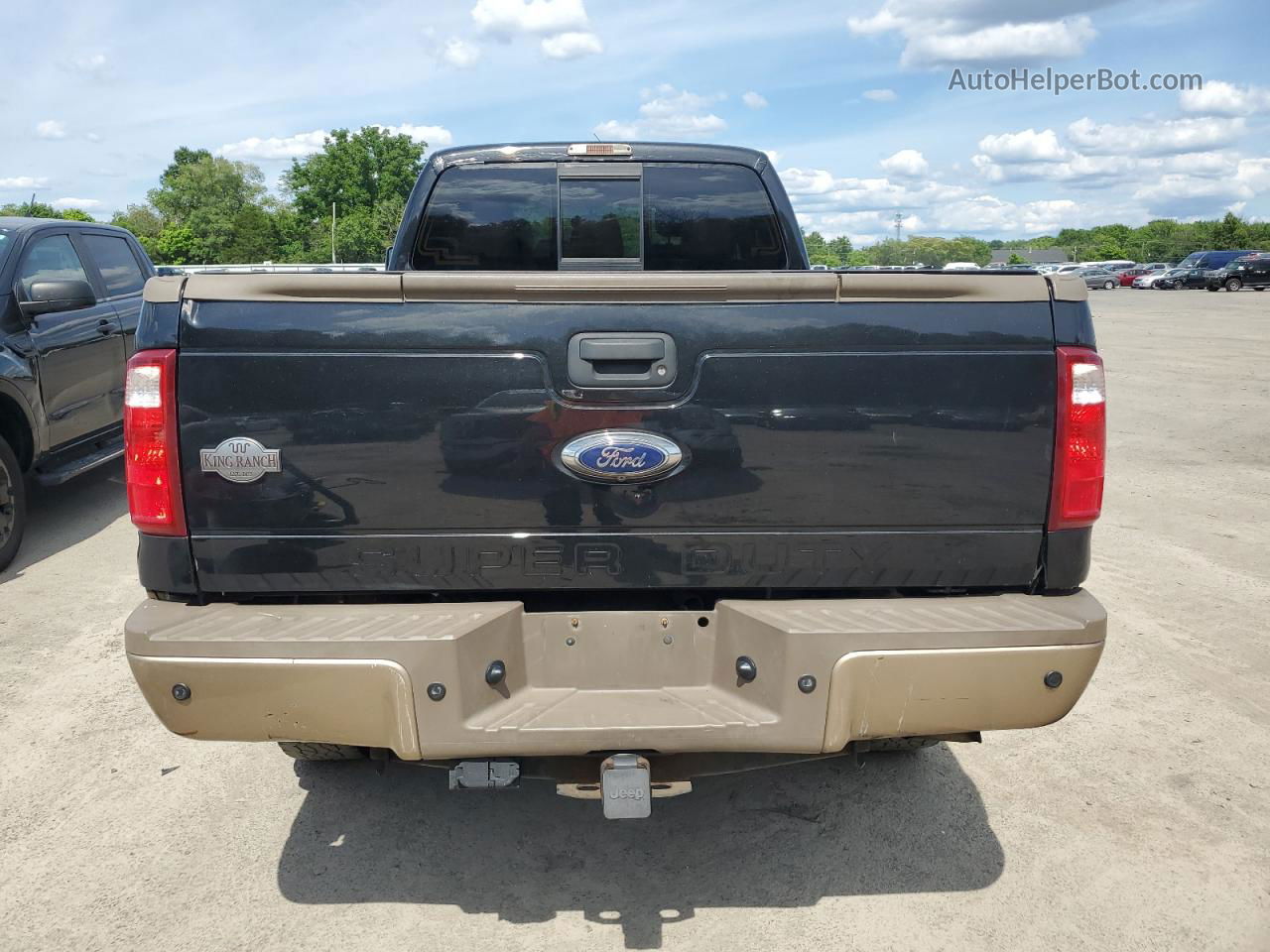 2014 Ford F350 Super Duty Черный vin: 1FT8W3BT3EEB63245