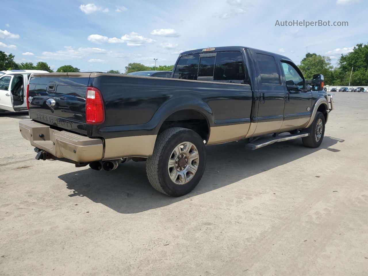 2014 Ford F350 Super Duty Black vin: 1FT8W3BT3EEB63245