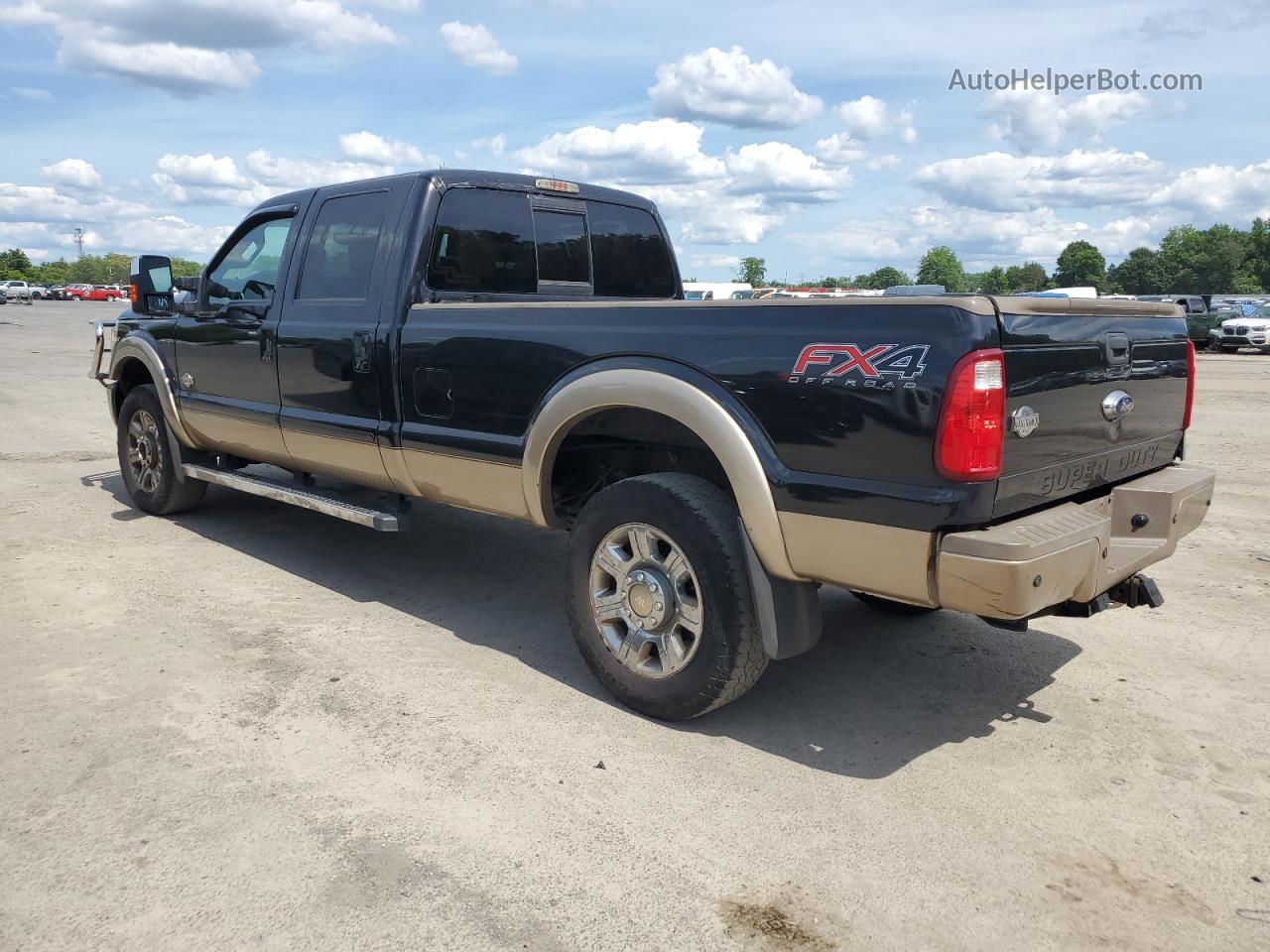 2014 Ford F350 Super Duty Black vin: 1FT8W3BT3EEB63245