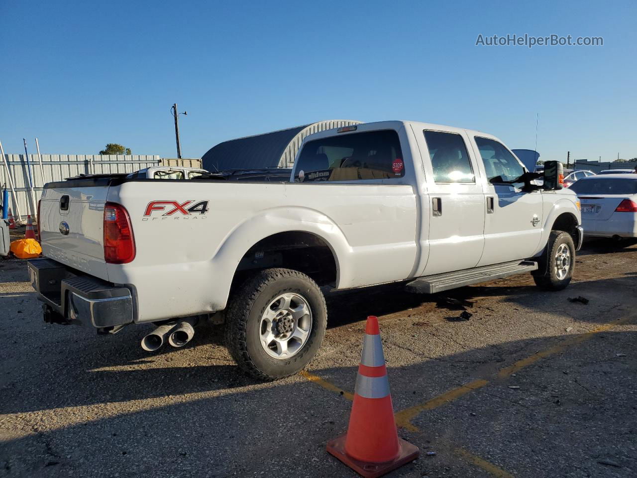 2016 Ford F350 Super Duty White vin: 1FT8W3BT3GEA08987