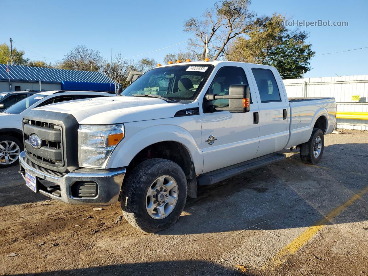 2016 Ford F350 Super Duty White vin: 1FT8W3BT3GEA08987