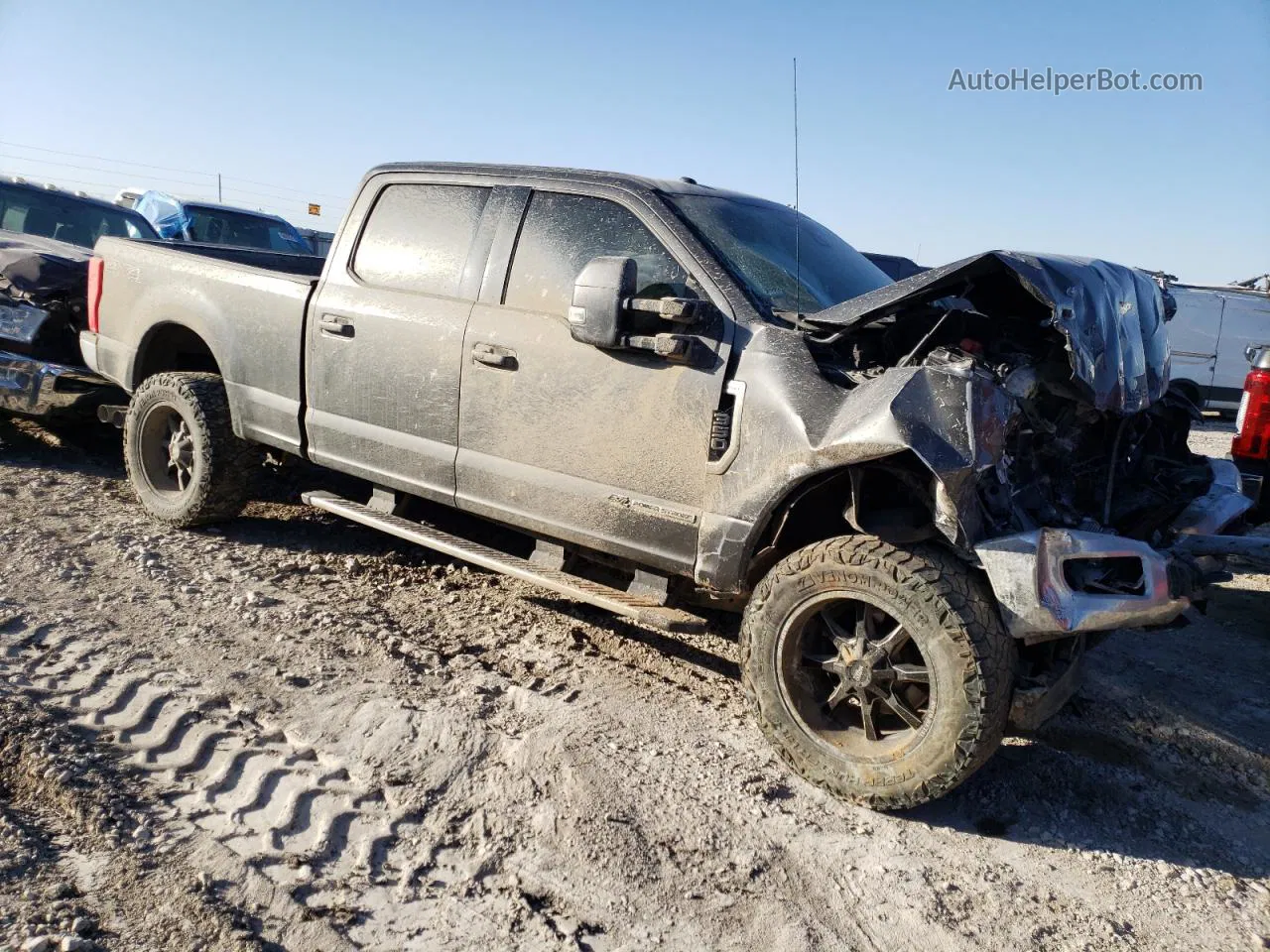 2017 Ford F350 Super Duty Gray vin: 1FT8W3BT3HEE67308