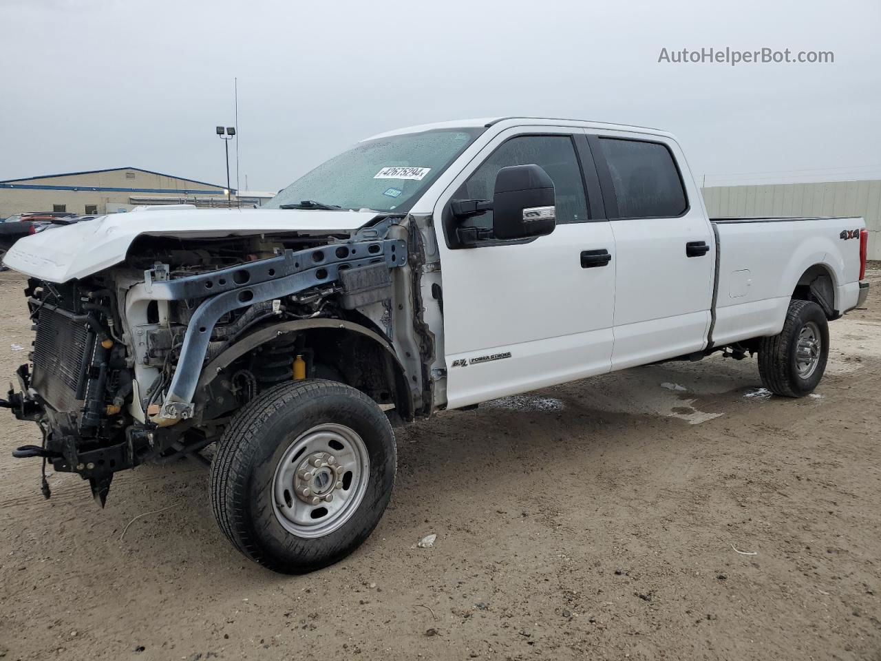 2019 Ford F350 Super Duty White vin: 1FT8W3BT3KEG85627