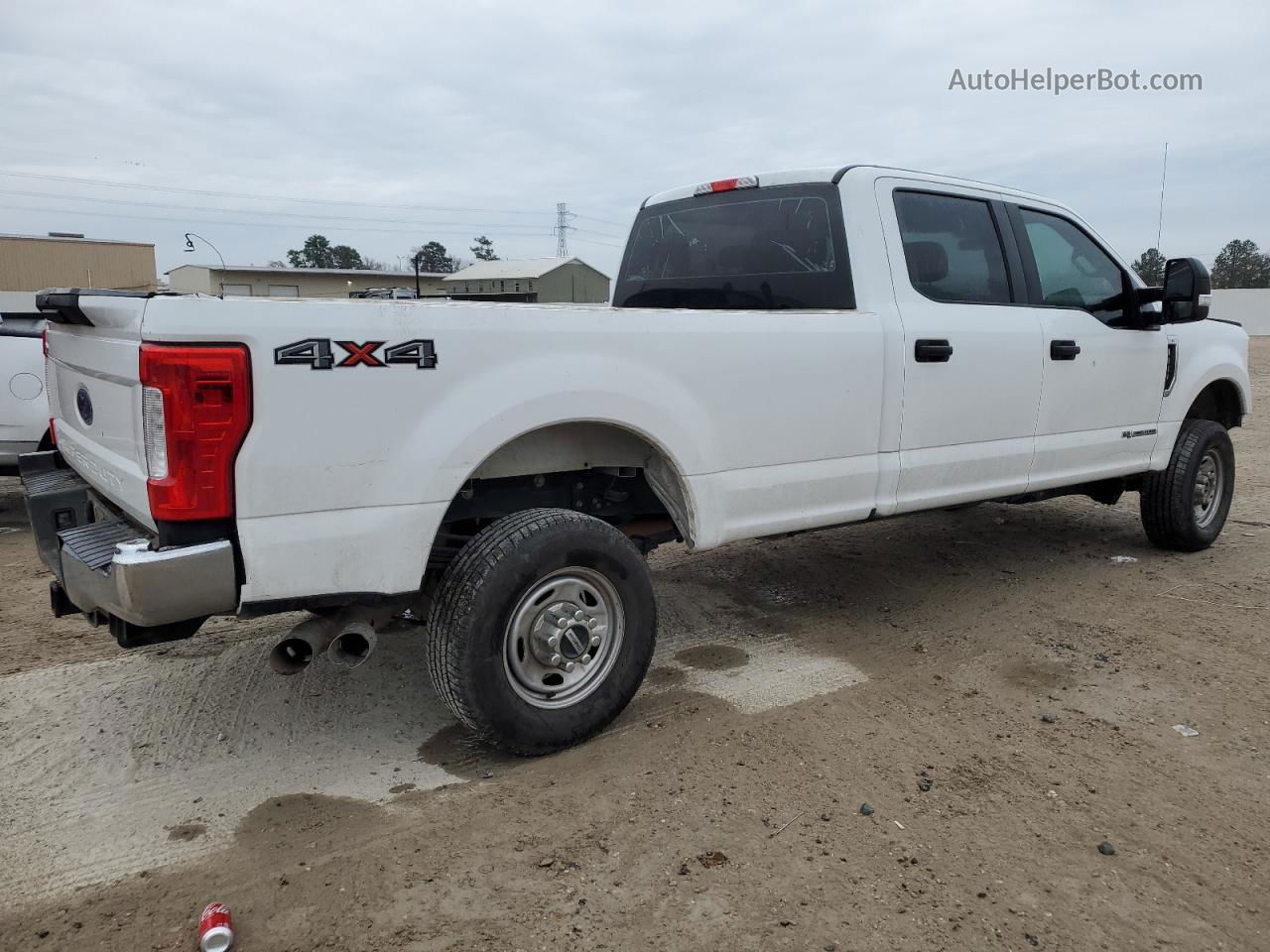 2019 Ford F350 Super Duty White vin: 1FT8W3BT3KEG85627