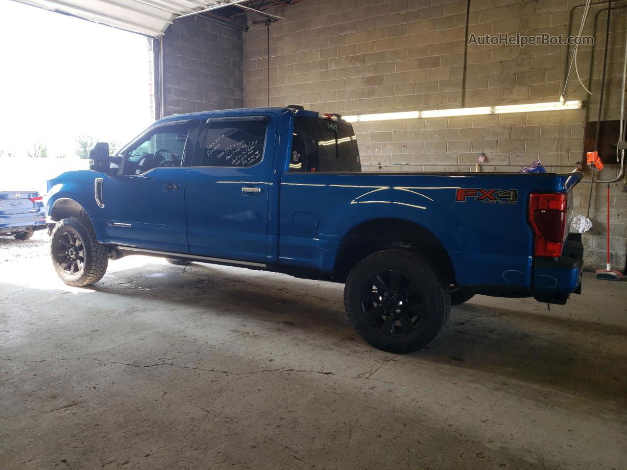 2020 Ford F350 Super Duty Blue vin: 1FT8W3BT3LEC91238