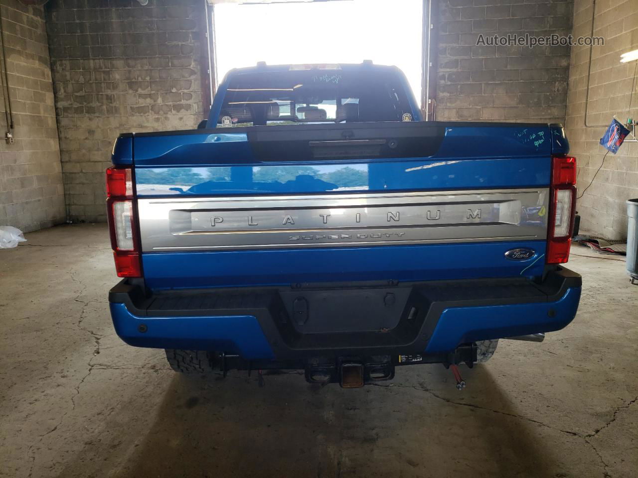 2020 Ford F350 Super Duty Blue vin: 1FT8W3BT3LEC91238