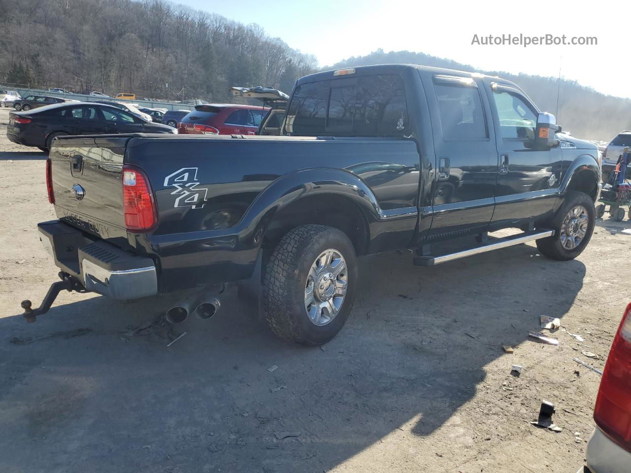 2016 Ford F350 Super Duty Black vin: 1FT8W3BT4GEB12324