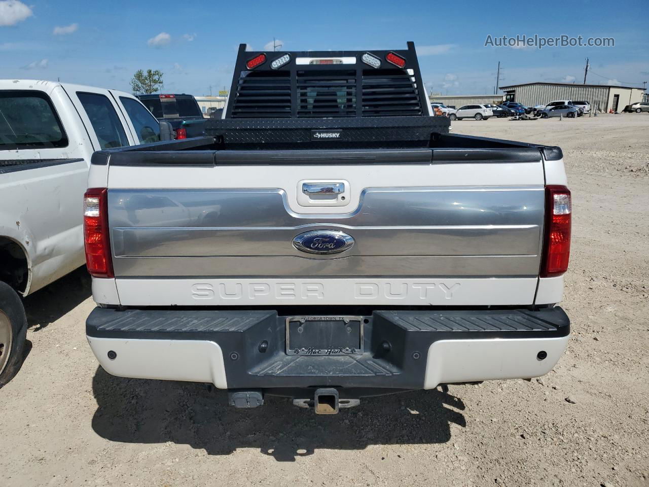 2016 Ford F350 Super Duty White vin: 1FT8W3BT4GEB13277