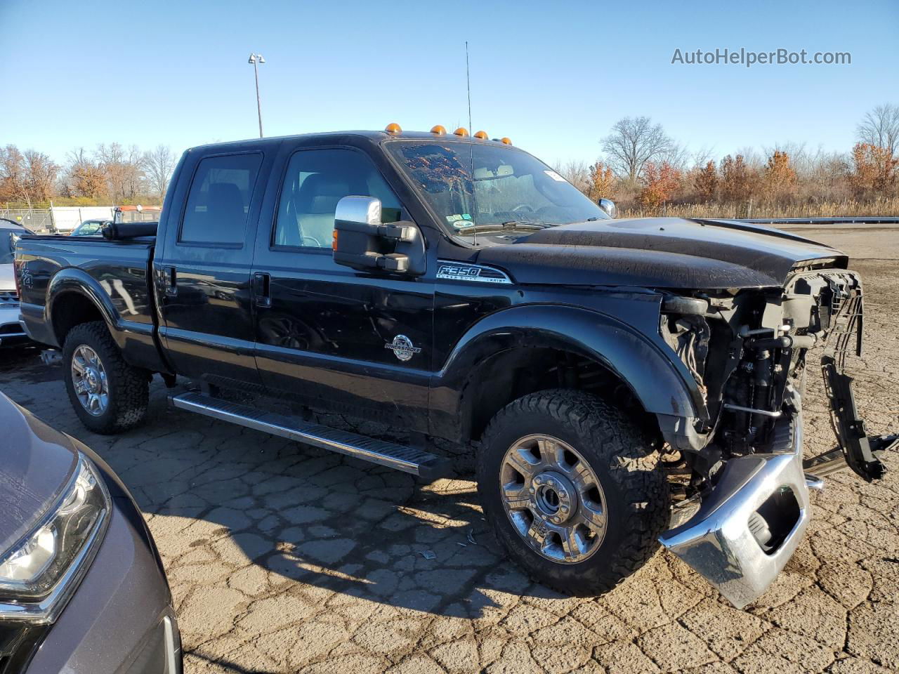 2016 Ford F350 Super Duty Черный vin: 1FT8W3BT4GEC01746